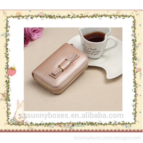 Leather designer low price ladies pars hand ladies wallet